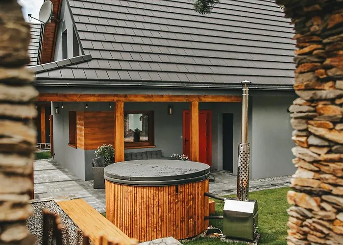 Skrzaci Zakatek - Domek Z Prywatna Balia Z Jacuzzi